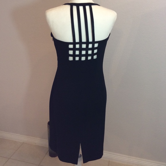 JONES NEW YORK DRESS FORMAL BLACK DRESS - Picture 3 of 8